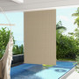 Utomhus Rullgardin Tak/Väggmonterad 120 x 185 cm Beige