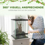Reptil Låda Terrarium Vivarium Glashus 45 x 45 x 60 cm