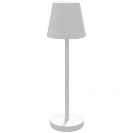 Bordslampa Uppladdningsbar, Dimbar 1000 LM Ø11,2 x 36,5 cm Vit