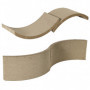 Klösbräda till Katthjul – Set, Brun, 55 x 25,5 x 3 cm