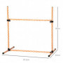 Hund Agility Set Slalomstavar Hopphinder 6 delar