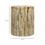 Sidobord i Trädstam Design för Inomhus & Utomhus, Betong, Ø37 x 43 cm