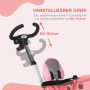 6-i-1 Trehjuling / Barnvagn 1-5 år, max 25 kg, Rosa
