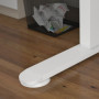 Höj- och sänkbart skrivbord Elektrisk med 4 Minne 140 x 70 x 116 cm Vit