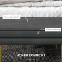 Sittbänk / Sängbänk med Förvaringsutrymme 80 x 37 x 43 cm Mörkgrå /...