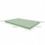 Camping Luftmadrass med Luftpump 200 x 135 x 10 cm Grön