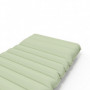 Campingluftmadrass 200×60×10 Cm Med Elektrisk Luftpump, PVC, Grön