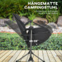 Camping Gungstol Fällbart Aluminiumram 120 kg