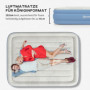 Camping Luftmadrass för 2 Personer Extra Tjocklek med Pump 203 x 152 x 46 cm