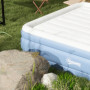 Camping Luftmadrass för 2 Personer Extra Tjocklek med Pump 203 x 152 x 46 cm