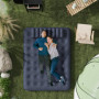 Camping Luftmadrass för 2 Personer med Kudde 203 x 152 x 22 cm blå
