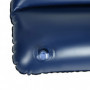 Camping Luftmadrass för 2 Personer med Kudde 203 x 152 x 22 cm blå