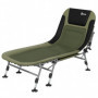 Campingsäng Fällbar 200 x 85 x 40-55 cm Grön