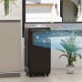 Mobil Luftkonditionering 3 Hastigheter 950W Svart