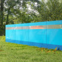 Vindskydd med Bärväska 725 x 140 cm Blå