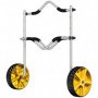 Kayak Transportvagn Aluminium 82 x 25,4 x 77,5 cm