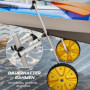 Kayak Transportvagn Aluminium 82 x 25,4 x 77,5 cm