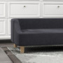 Stor Hundsoffa Mörkgrå 95 x 63 x 39 cm