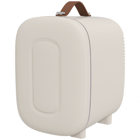 Mini Skönhets kylskåp 4 L 20,3 x 26,3 x 28 cm Creme White