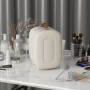 Mini Skönhets kylskåp 4 L 20,3 x 26,3 x 28 cm Creme White