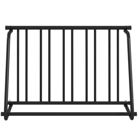 Cykelställ 3 Cyklar 114 x 58 x 75 cm, svart
