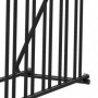 Cykelställ 3 Cyklar 114 x 58 x 75 cm, svart