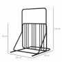 Cykelställ 4 Cyklar 102 x 92 x 130 cm Metall Svart
