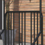Cykelställ 4 Cyklar 102 x 92 x 130 cm Metall Svart