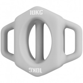 3-i-1 Multifunktionell Hantel 10 kg Grå