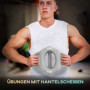 3-i-1 Multifunktionell Hantel 10 kg Grå