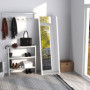 Helkropp Golvspegel med LED Belysning 148 x 50 cm
