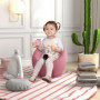 Barnfåtölj Teddy Fleece Rosa 60 x 56 x 48 cm
