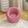 Barnfåtölj Teddy Fleece Rosa 60 x 56 x 48 cm