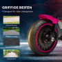 Elmotorcykel med Stödhjul, Strålkastare för Barn 1,5 till 3 år, Rosa