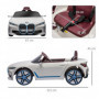Elbil för Barn BMW med Fjärrkontroll Vit 3-5 km/h