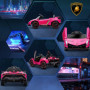 Elbil för Barn Lamborghini Veneno med Fjärrkontroll Rosa