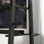 Hantelställ 3 Nivåer 131 x 75 x 80 cm Svart