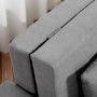 Bäddsoffa 2-sits med Förvaring Grå