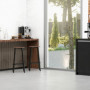 2-pack Barstolar Rund Industri Vintage Brun Ø30 x 65H cm