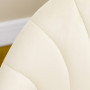 2-pack Matsalsstolar Sammet Beige Skalformat