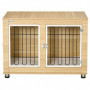 Hundbur med Tvättbar Kudde 90 x 58 x 65 cm