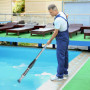 Pooldammsugare Trådlös 19L vatten/minut 106-162 cm