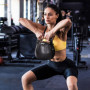 Kettlebell 8 kg Svart