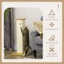 XL Klös stolpe 80 cm Beige
