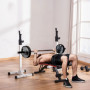Skivstångsställning upp till 150 kg  Justerbar i Höjd