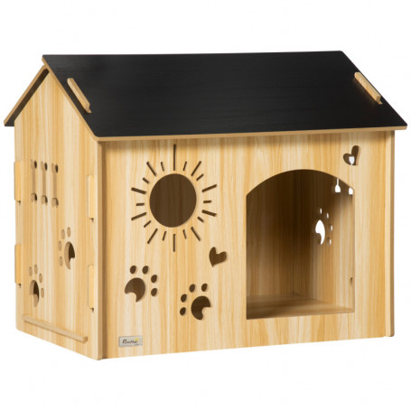 Hundbur Inomhus Trä 69 x 50 x 58,5 cm