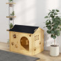 Hundbur Inomhus Trä 69 x 50 x 58,5 cm