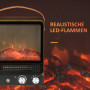 Elektrisk Kamin upp till 50°C 30,3 x 17,5 x 37,4 cm