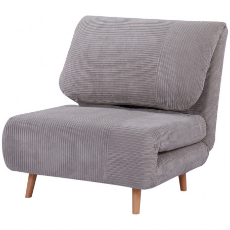 2-i-1 Bäddsoffa Manchester Grå 193 x 82 cm