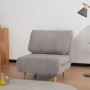 2-i-1 Bäddsoffa Manchester Grå 193 x 82 cm